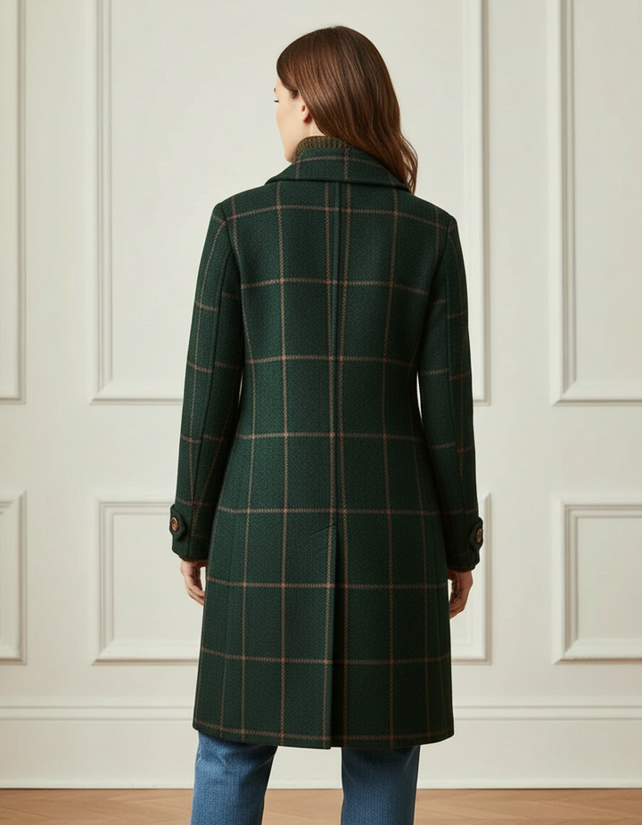 The Check Wool Coat